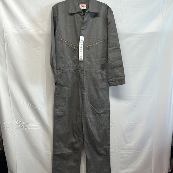 NWT Walls MasterMade Work Coveralls Gray 40 Short - Picture 1 of 3